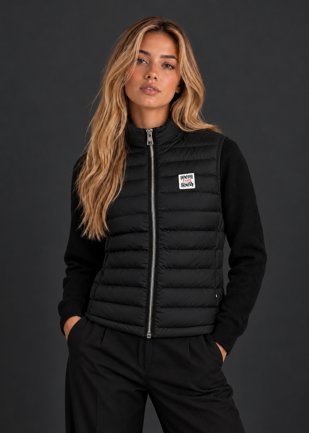 WX Statement Vest | Black