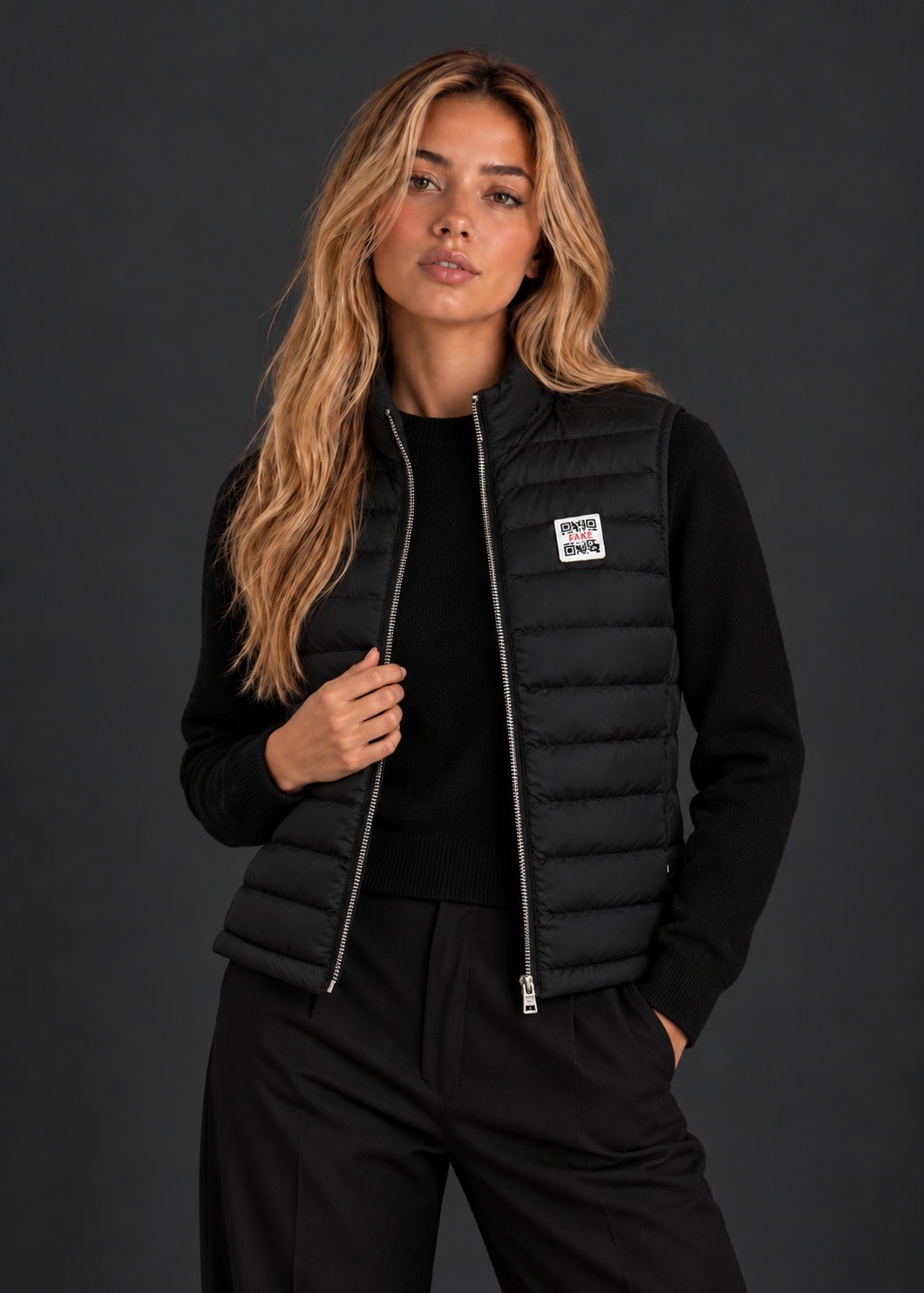 WX Statement Vest | Black