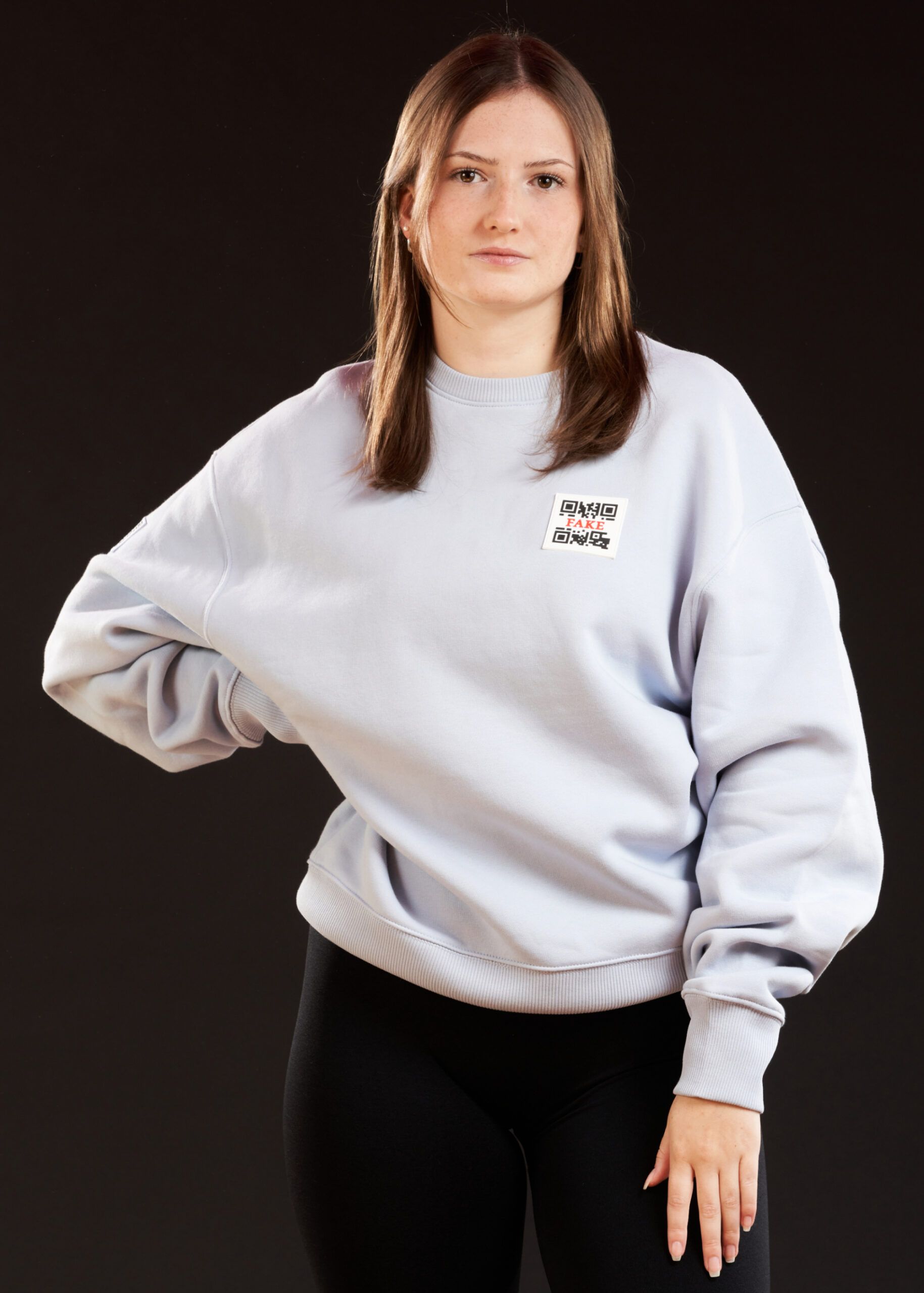 Sweatshirt Statement | Hellblau