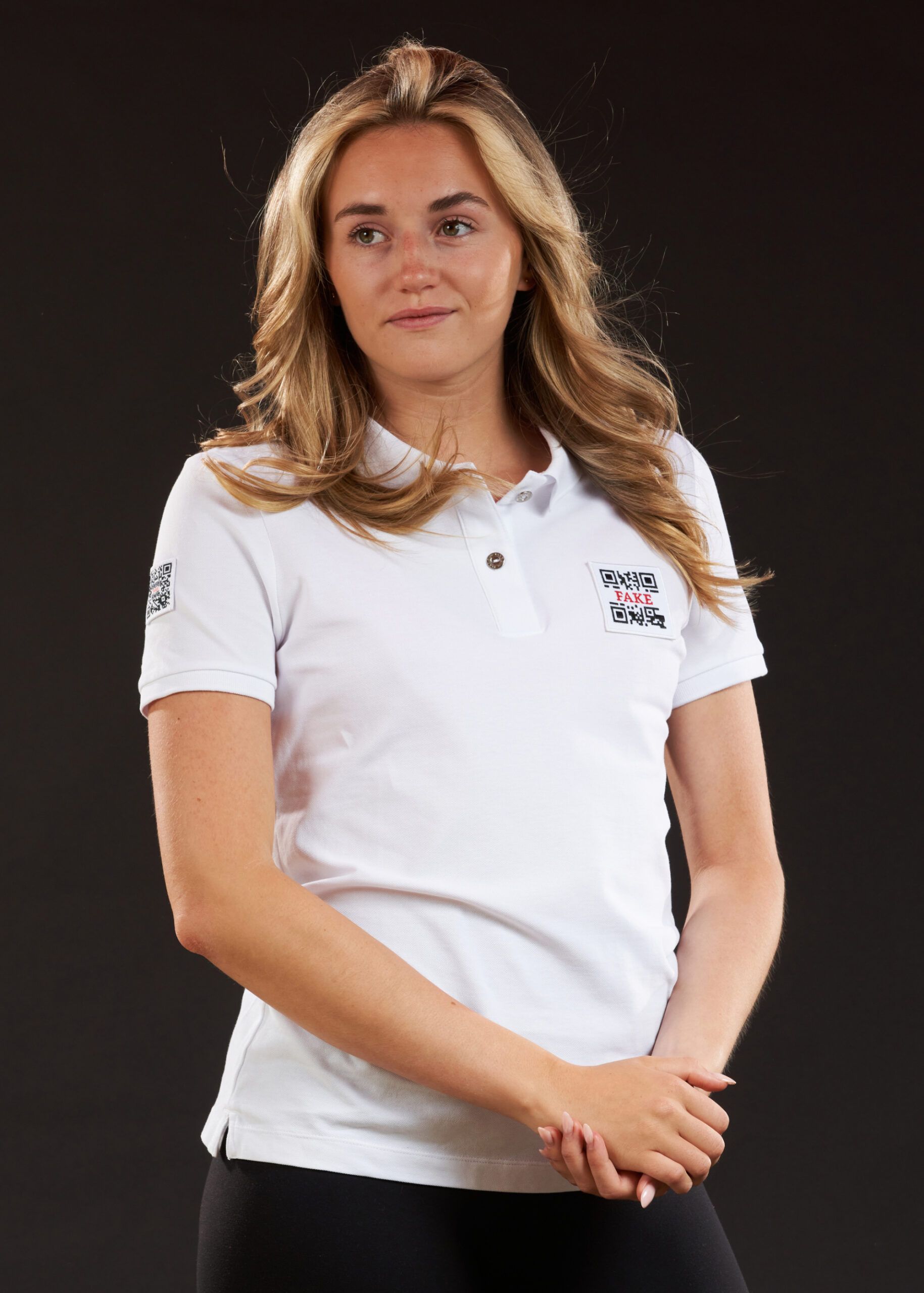 Poloshirt Statement | Weiß