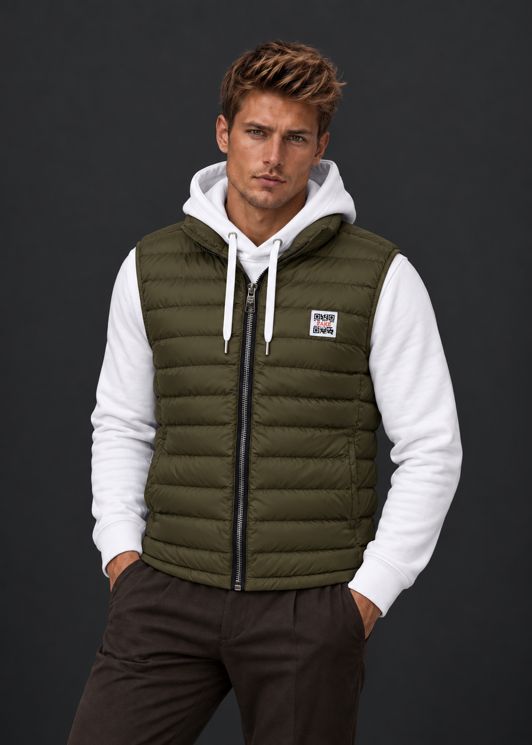 Vest MX Statement | Khaki