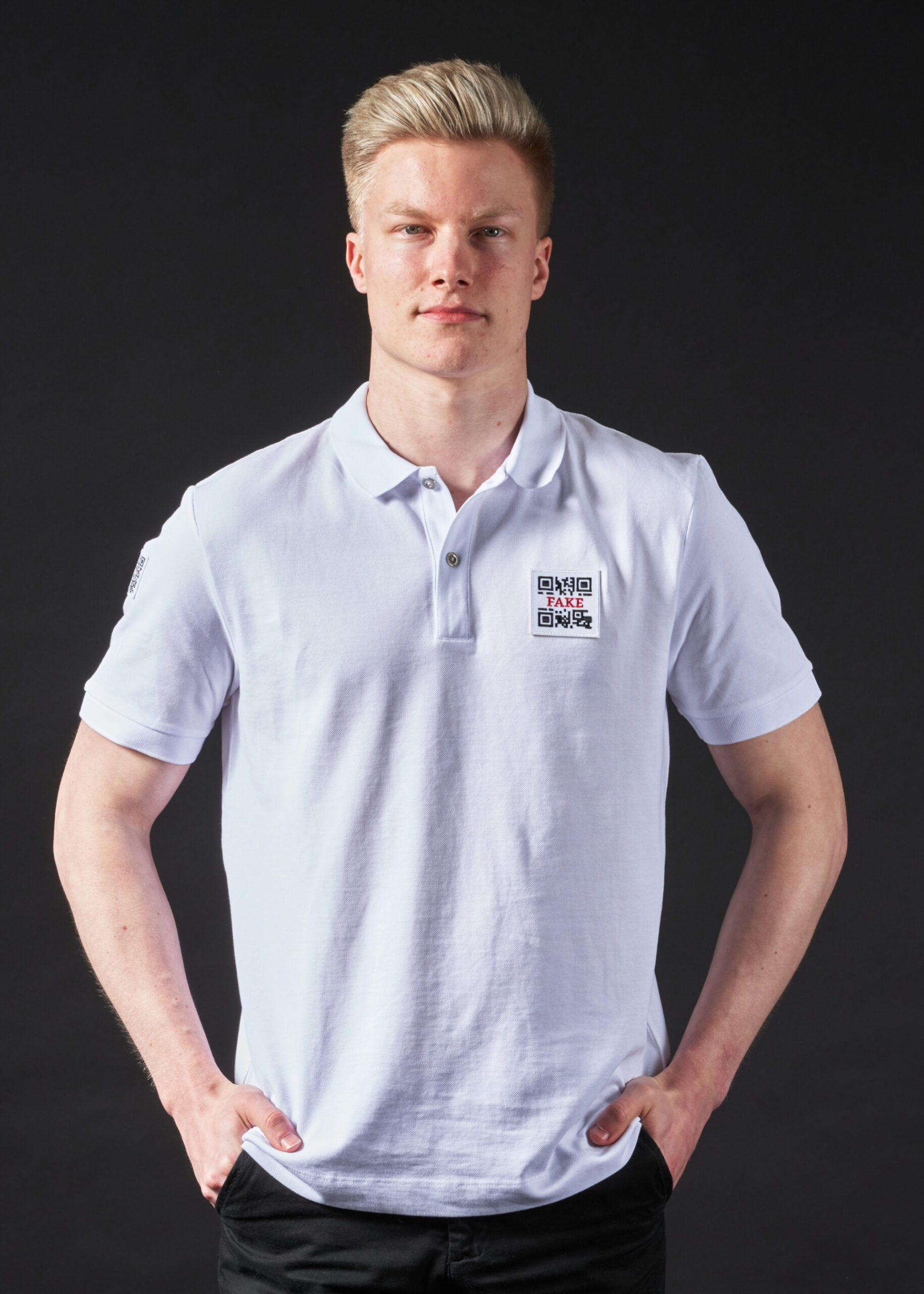 Polo-Shirt Statement | Weiß