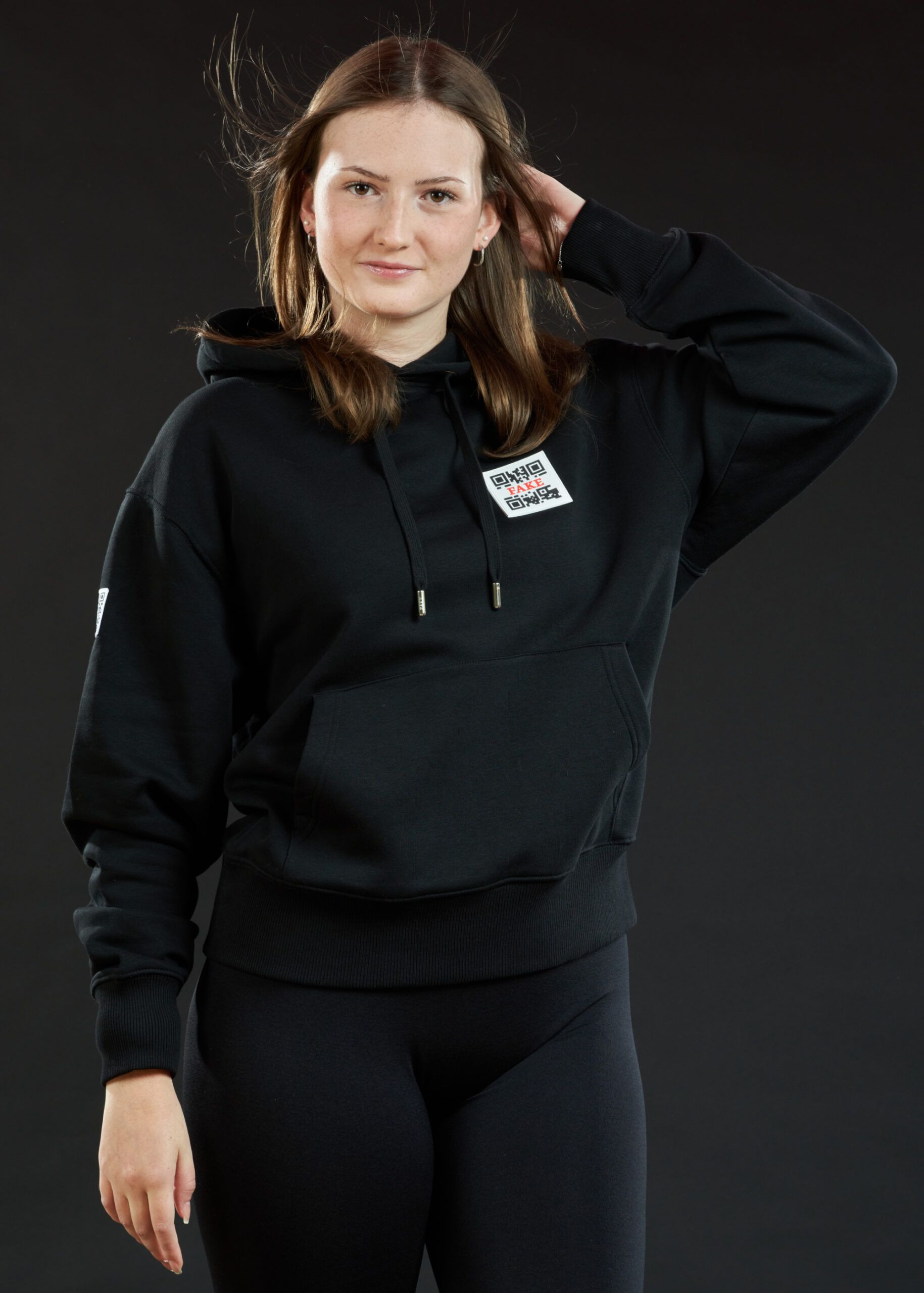 Hoodie Statement | Schwarz