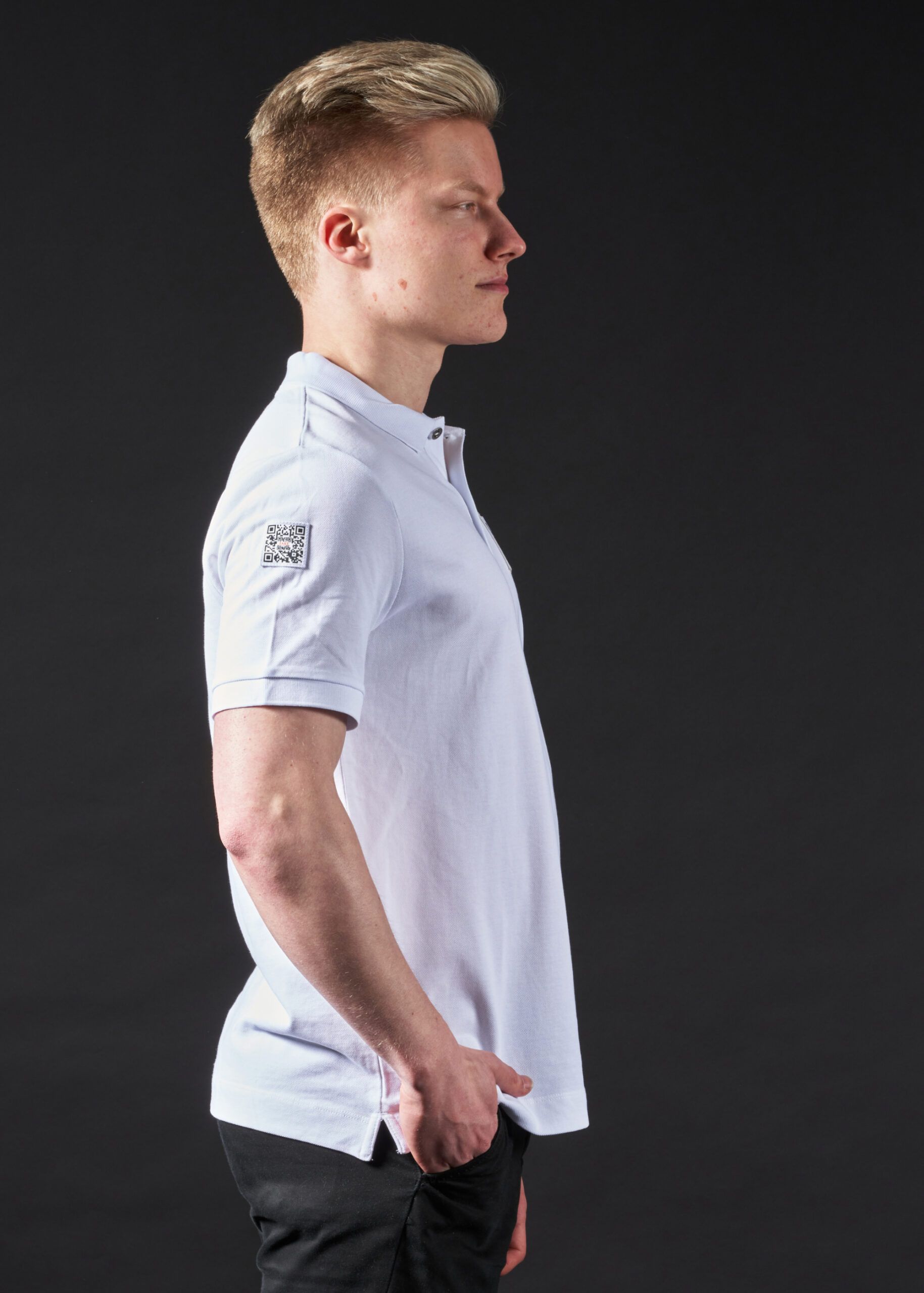 Polo-Shirt Statement | Weiß