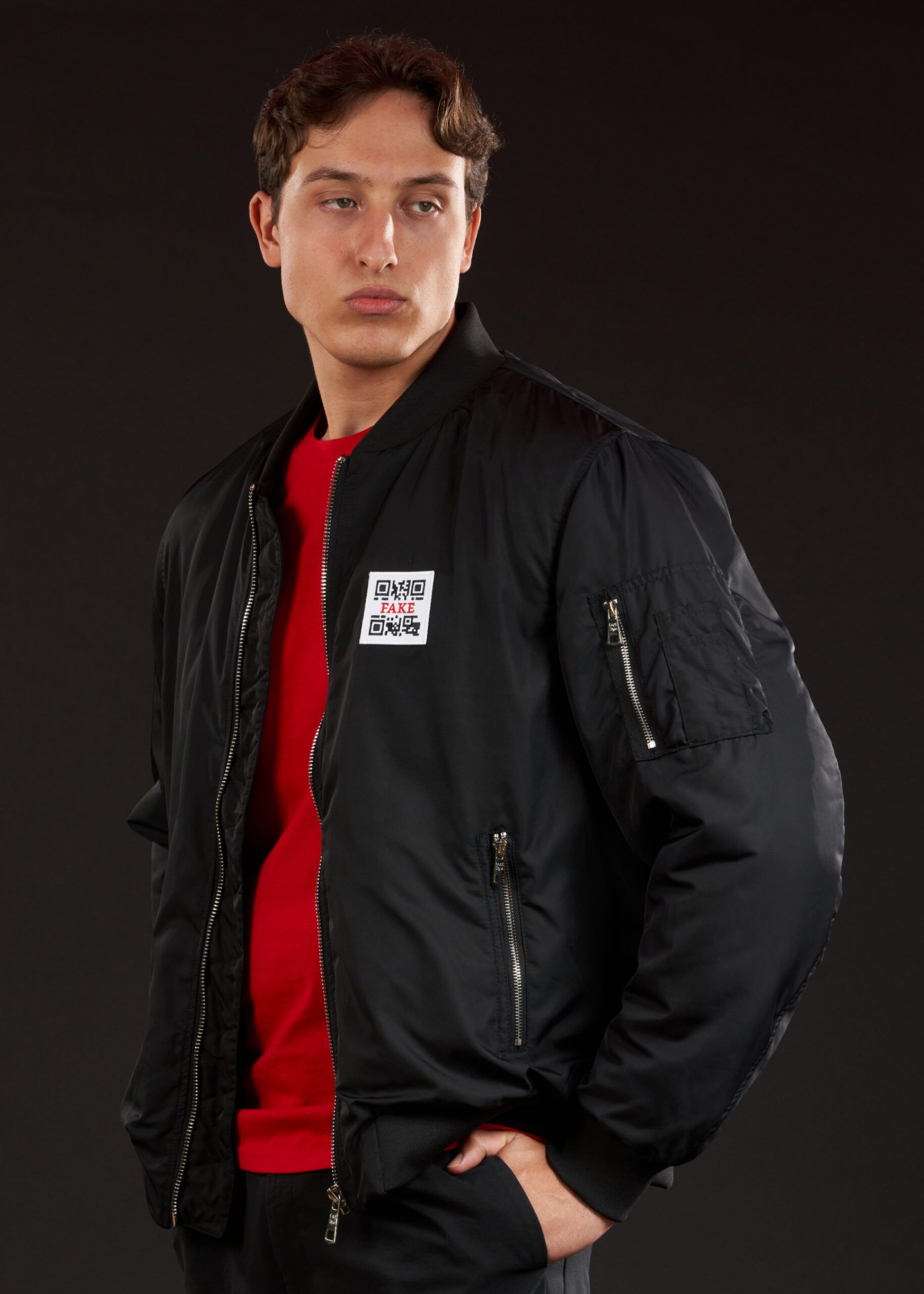Bomber-Jacke Statement | Schwarz