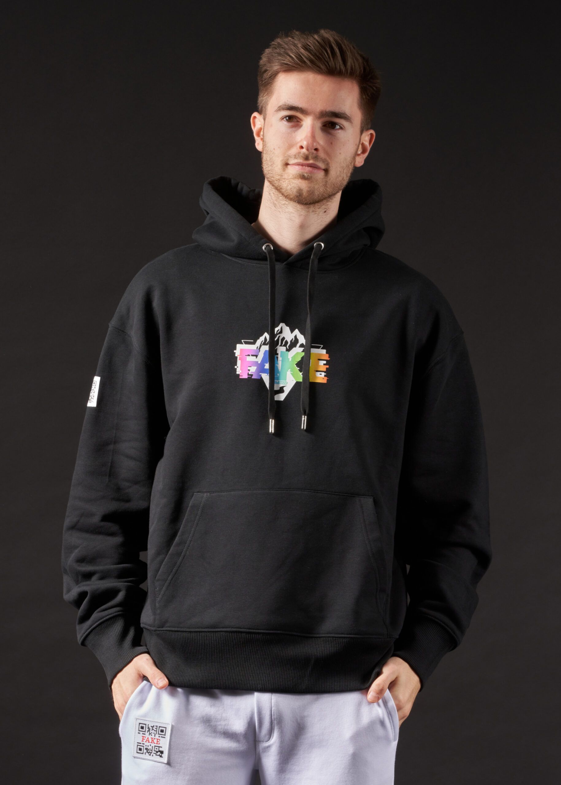 Hoodie Iced Limited Schwarz