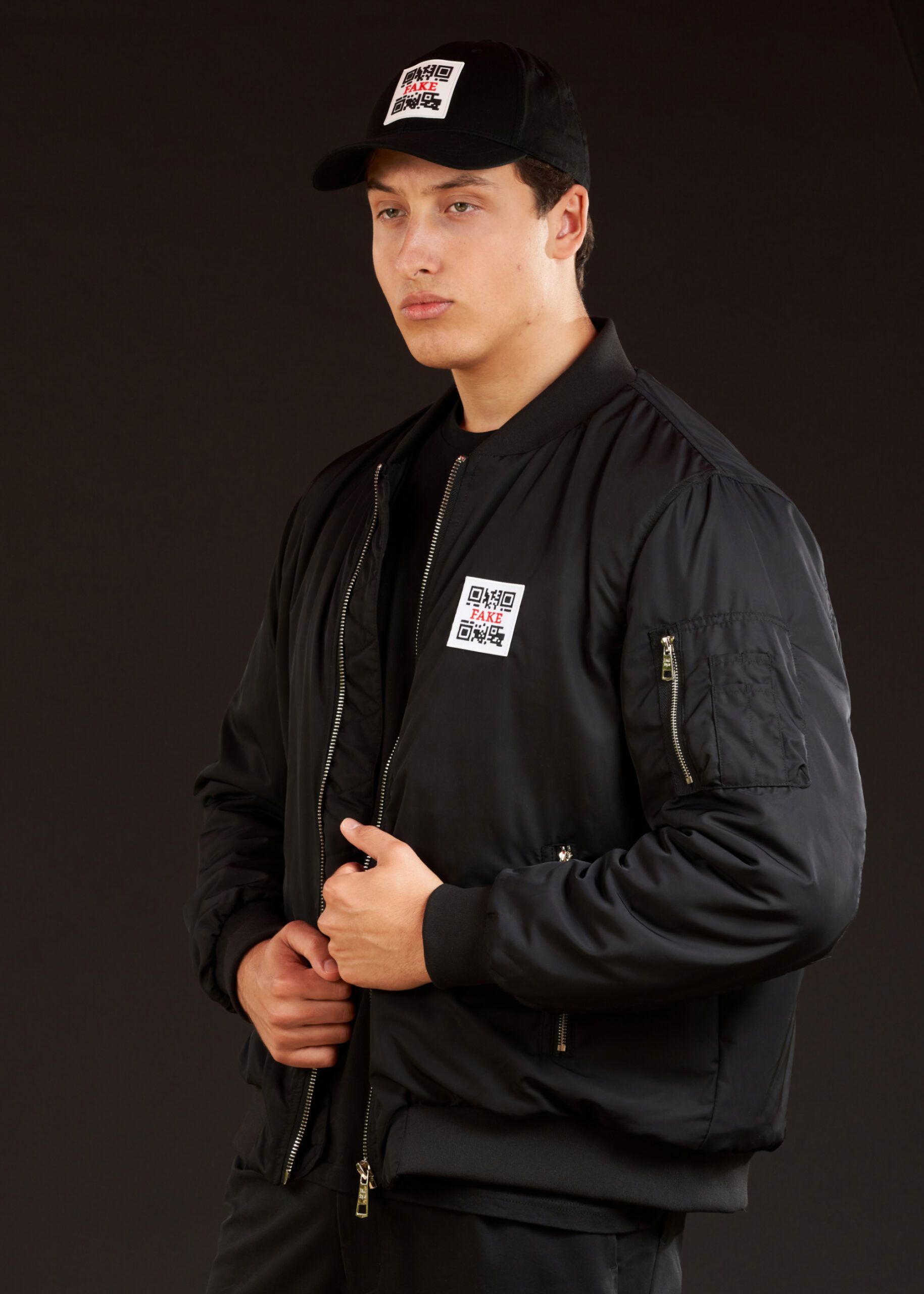 Bomber-Jacke Statement | Schwarz