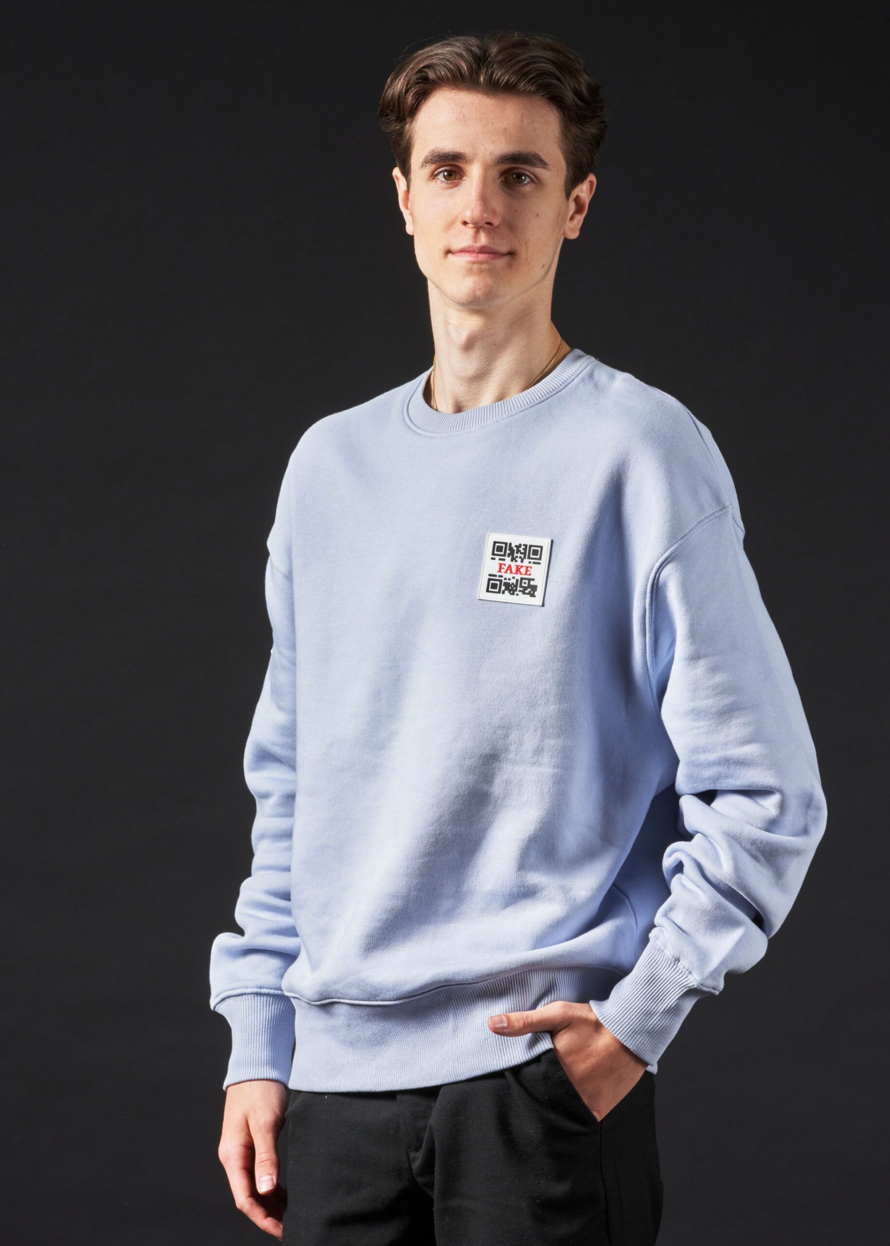 Sweatshirt Statement | Hellblau