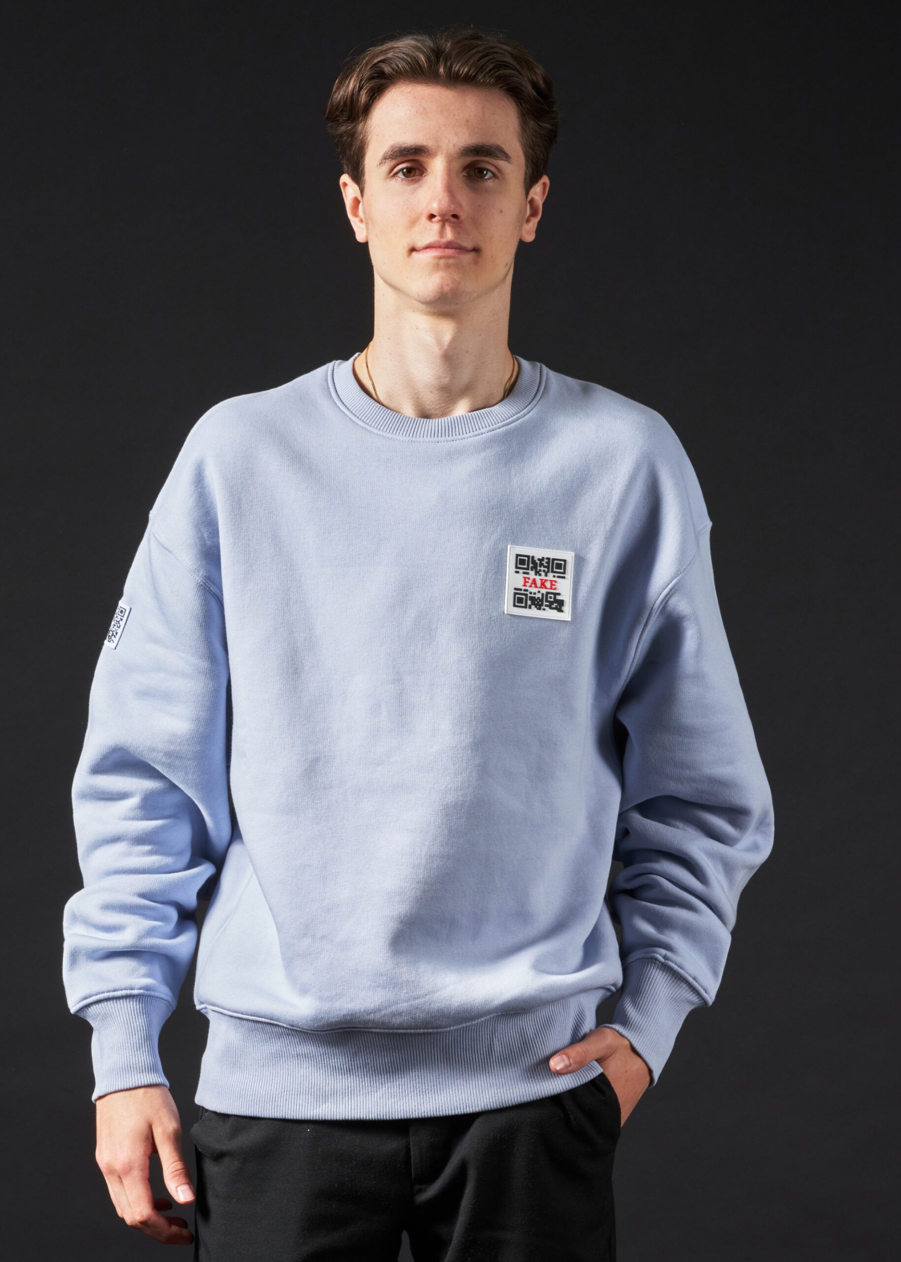Sweatshirt Statement | Hellblau