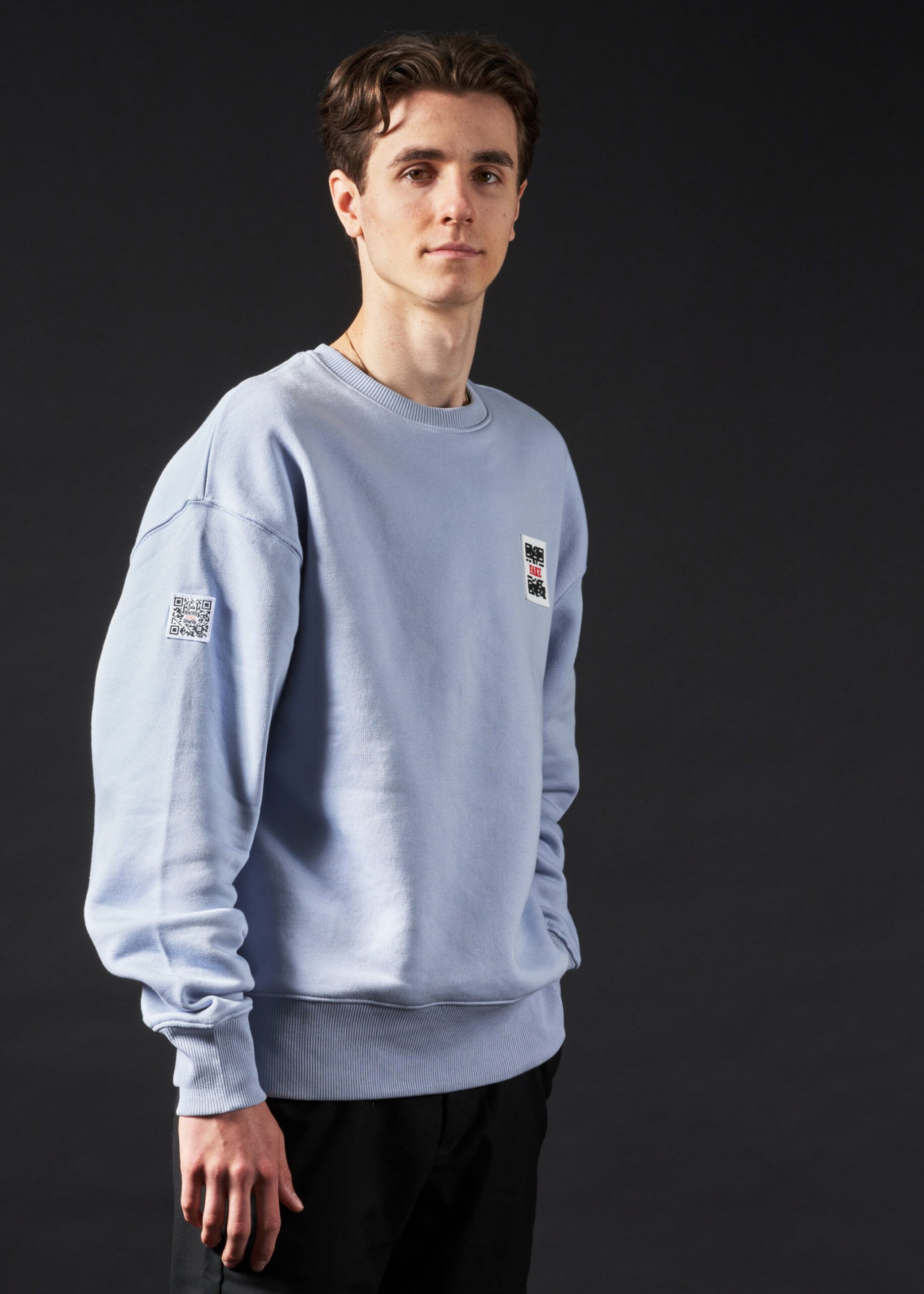 Sweatshirt Statement | Hellblau