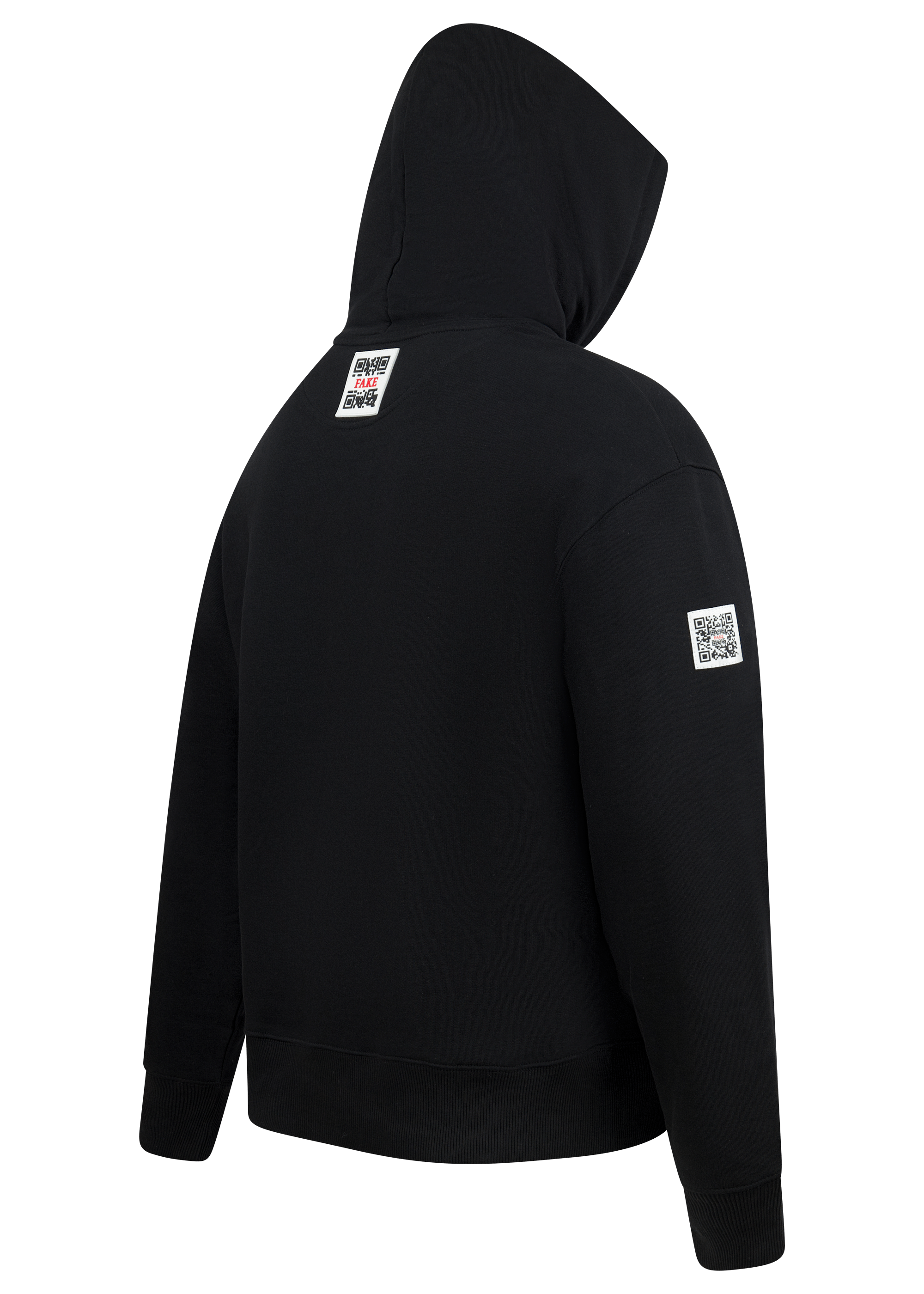 Hoodie Blue Lava Schwarz