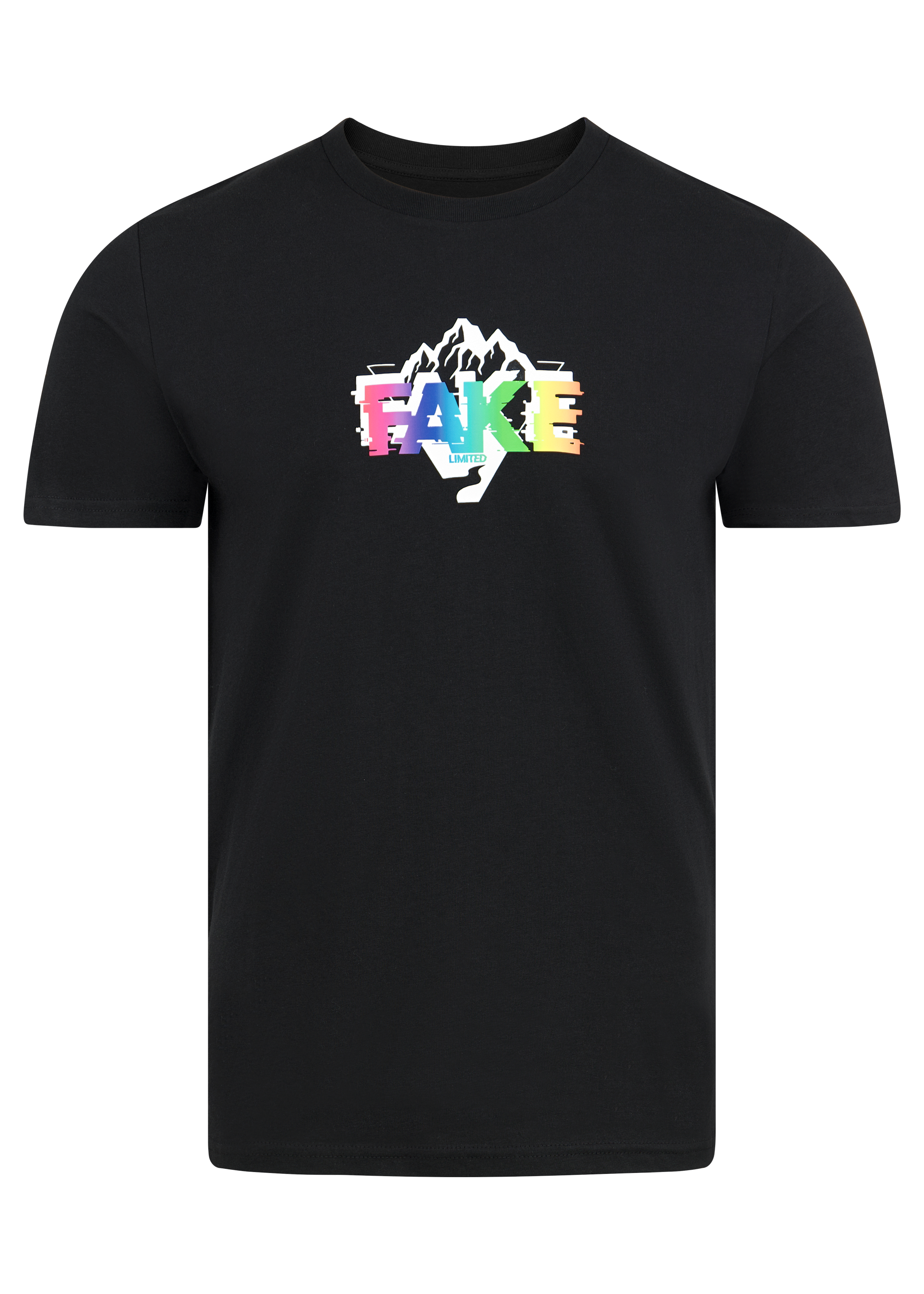 T-Shirt Iced Limited Schwarz