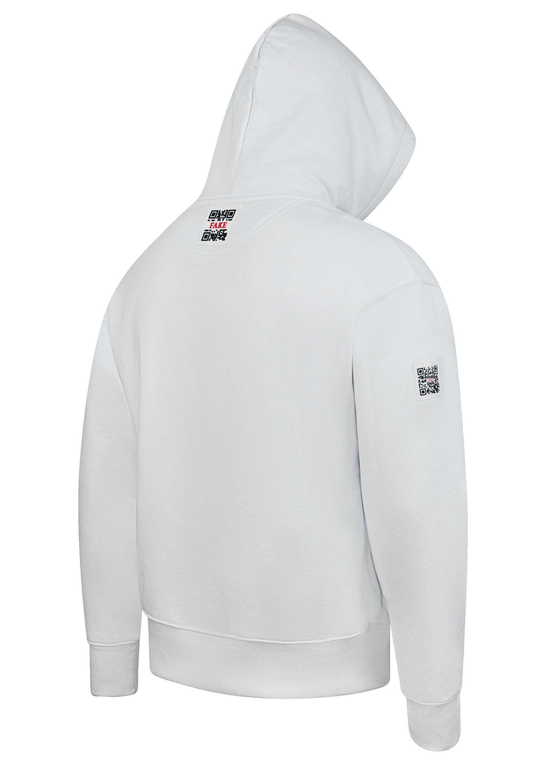 Hoodie Blue Lava Weiß