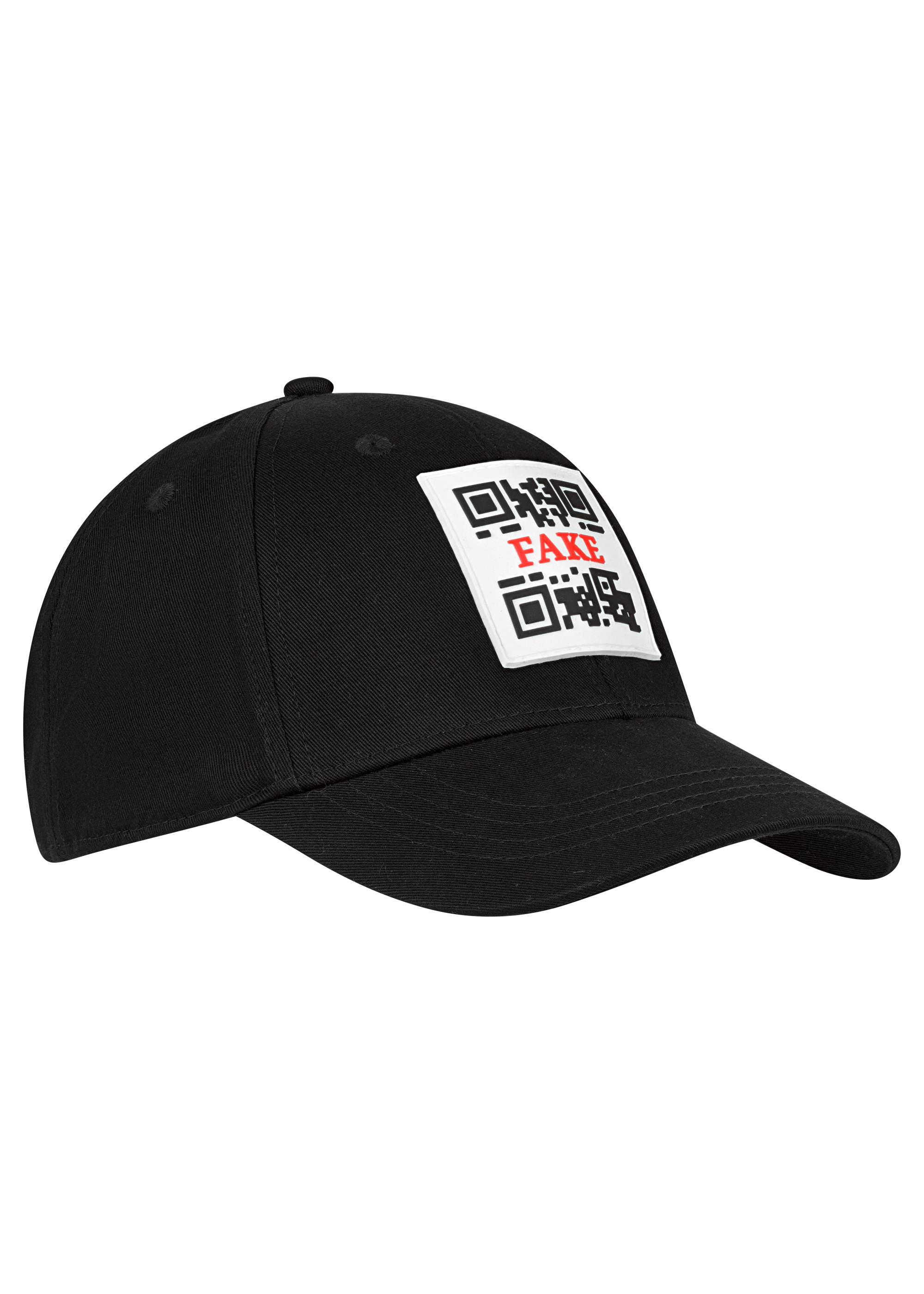 Baseball-Cap Mit Logo Modische Baseballkappe Schwarz