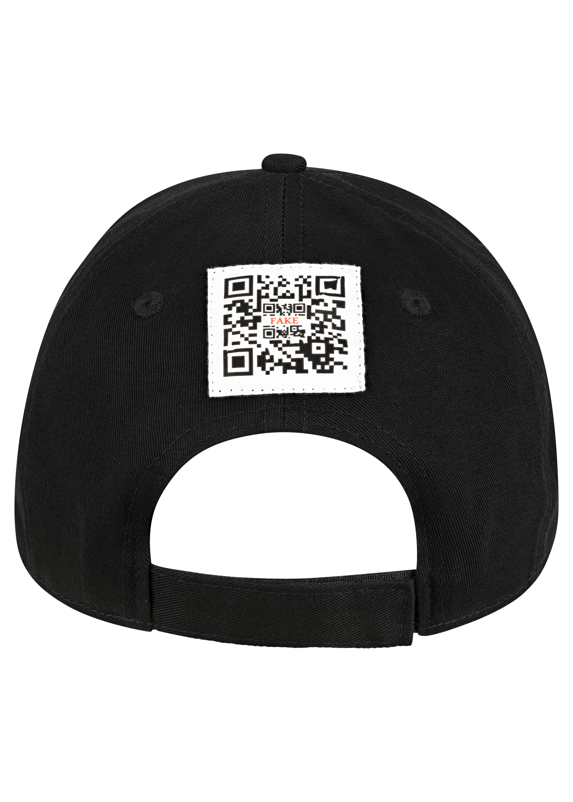 Baseball-Cap Mit Logo Modische Baseballkappe Schwarz