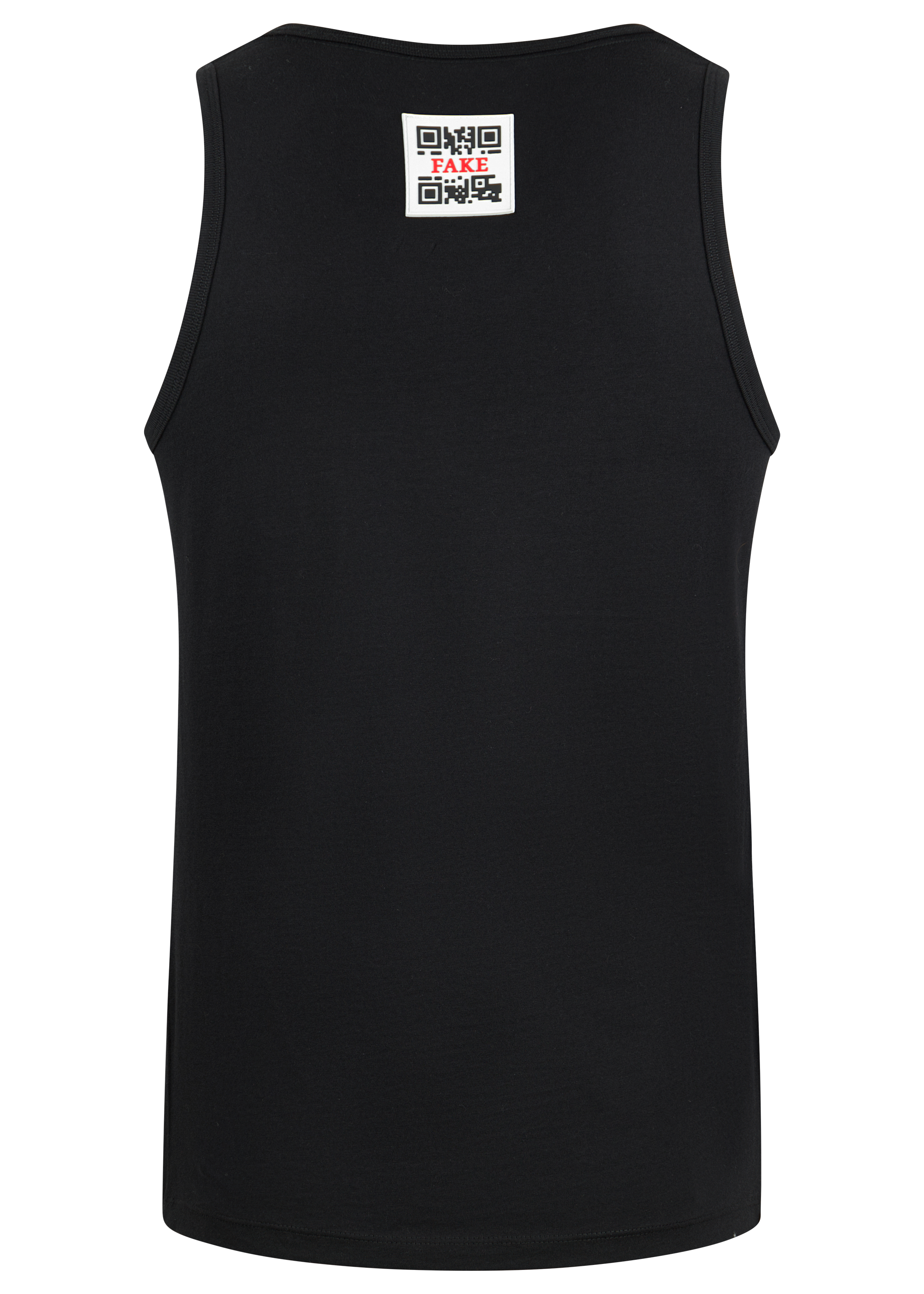 Tank Top Red Lava Schwarz