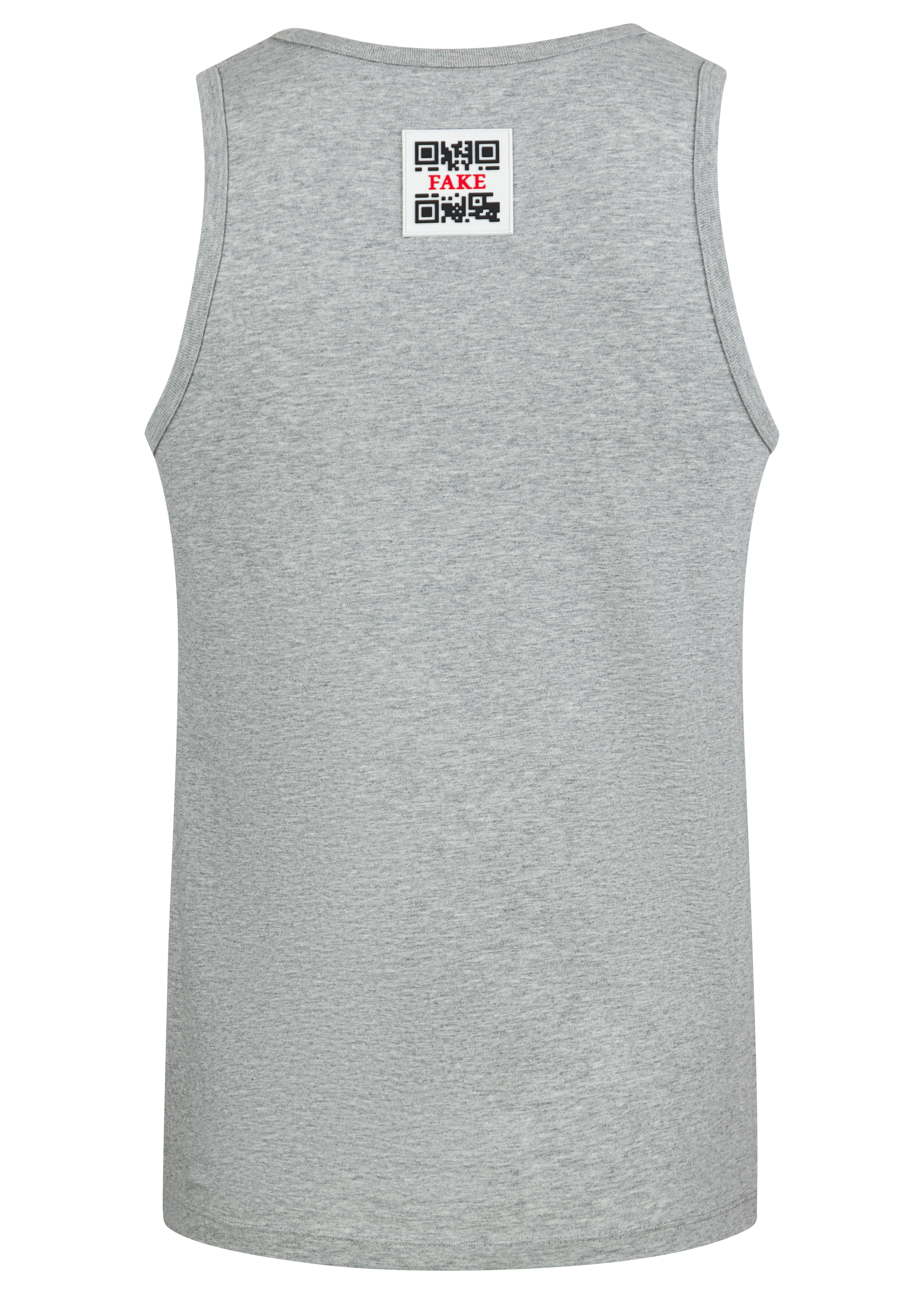 Tank Top Red Lava Hellgrau