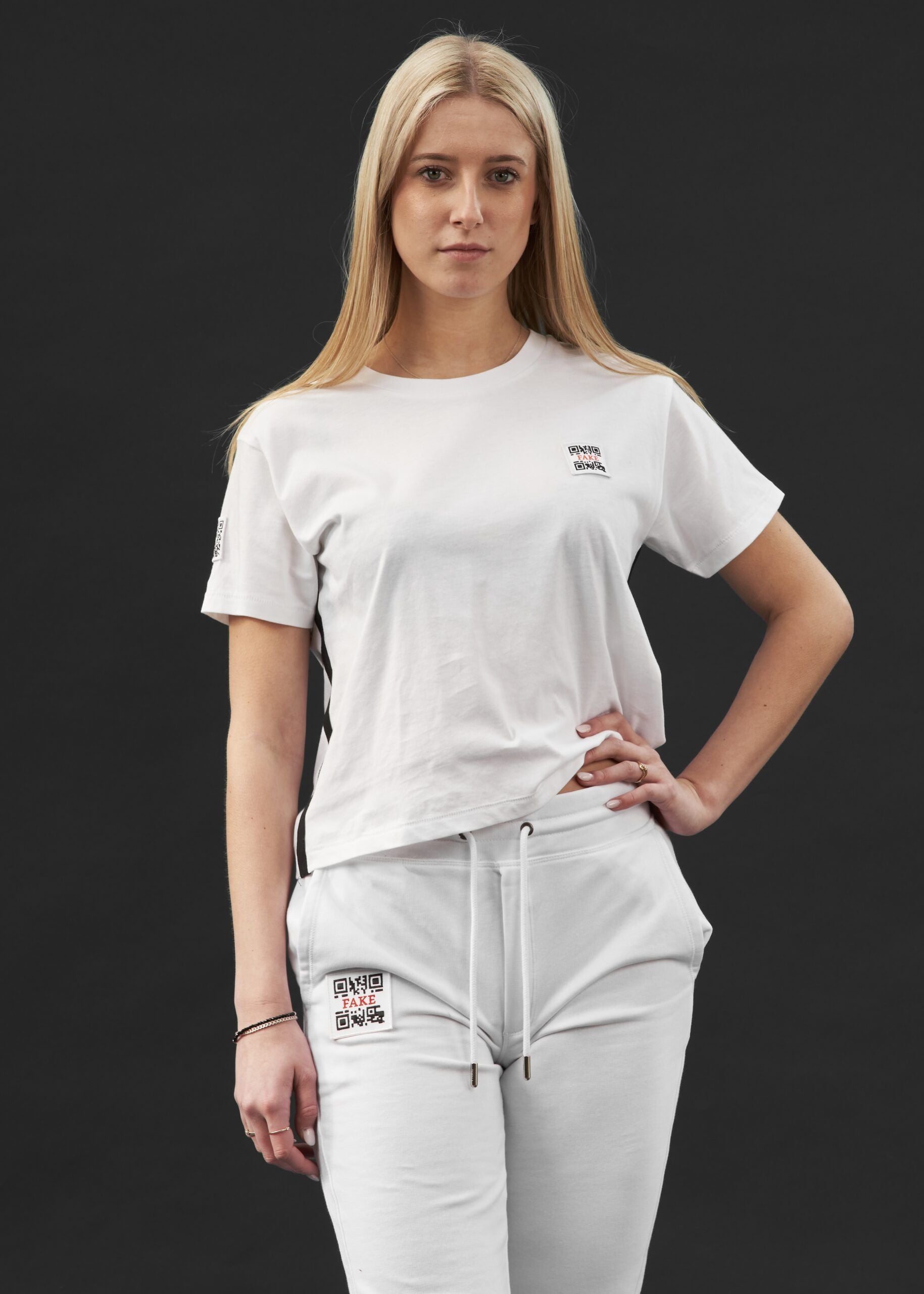 Jogginghose Statement | Weiß