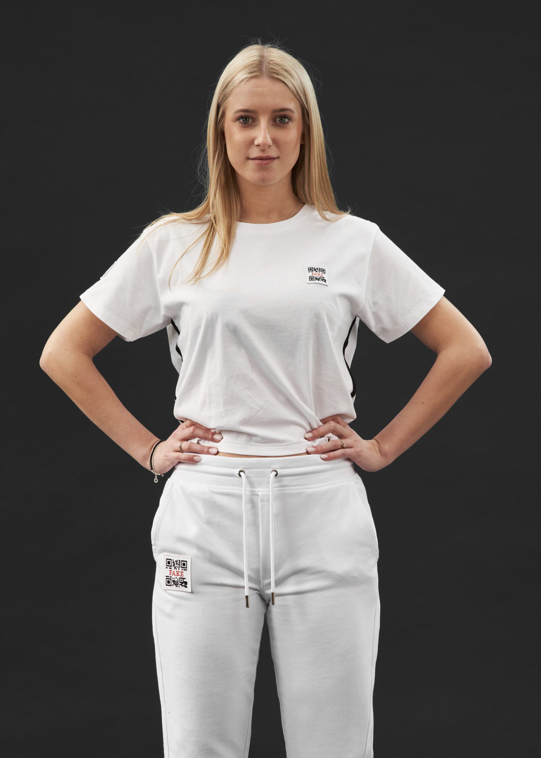 Jogginghose Statement | Weiß