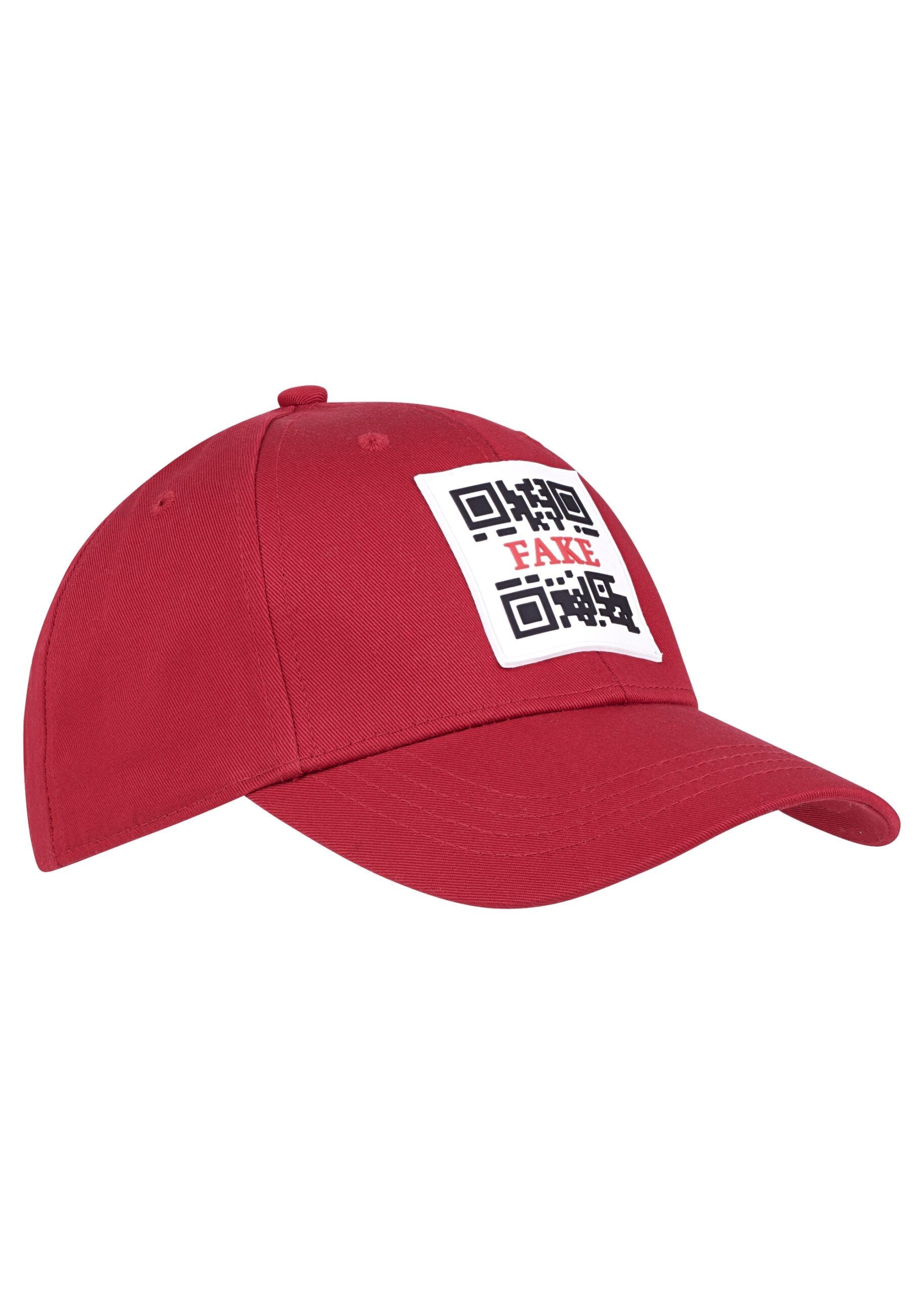 Baseball-Cap Mit Logo Modische Baseballkappe Rot